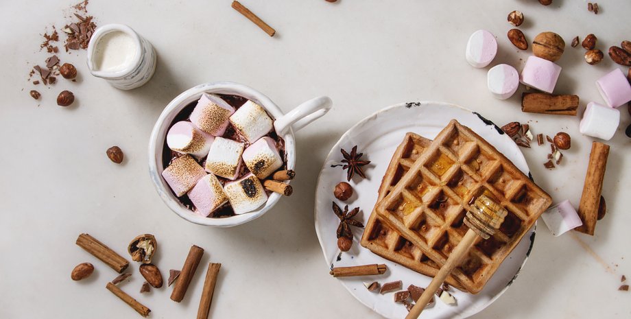 какао, горячий напиток, флаванолы