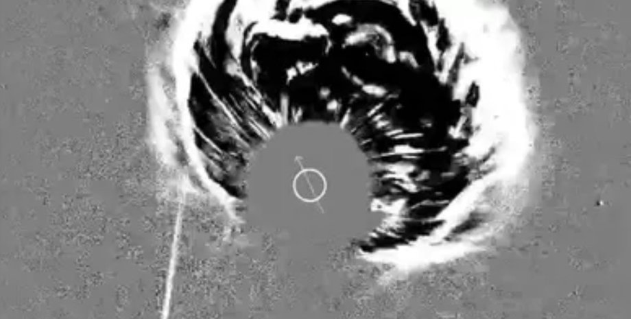 Солнце корональный выброс массы