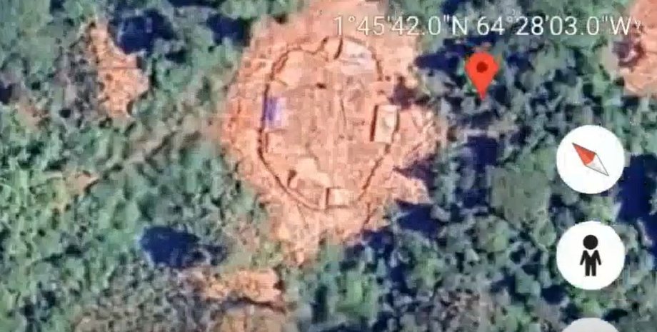 поселение, племя, бразилия, Google Maps