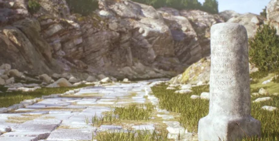 римская дорога, римская империя, древний рим