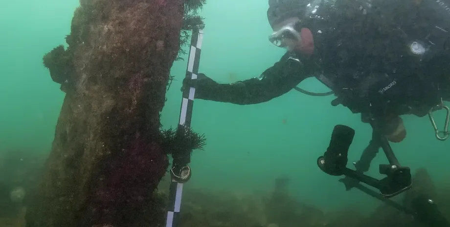 Во Франции нашли затопленные сооружения