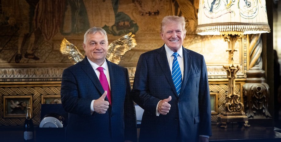 дональд трамп и виктор орбан