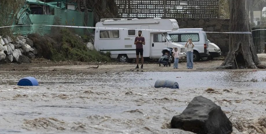потоп на канарских островах