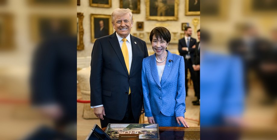 дональд трамп санаэ такаичи