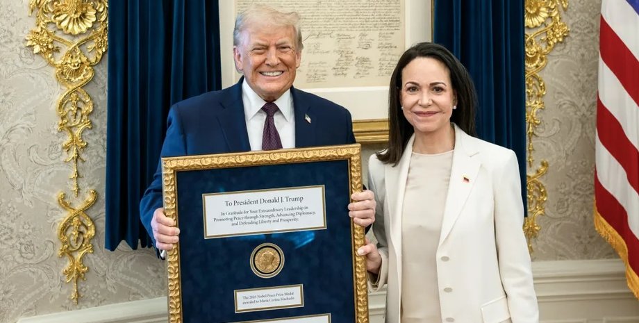 трамп мачадо нобелевская премия мира